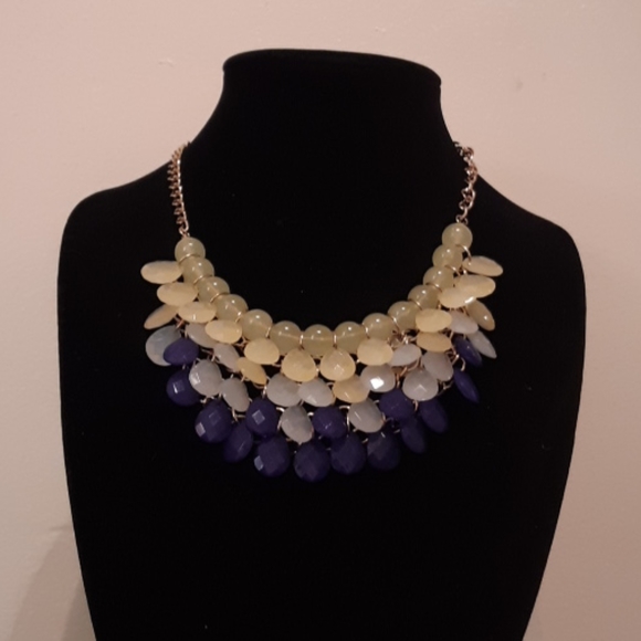 Necklace multicolored beaded - Picture 4 of 10